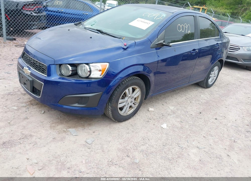 2014 CHEVROLET SONIC VIN: 1G1JC5SH8E4214092