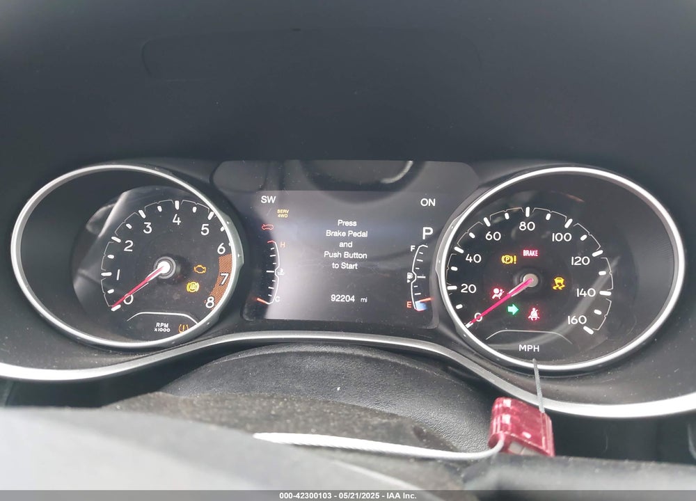 2018 JEEP COMPASS VIN: 3C4NJDCB7JT246376