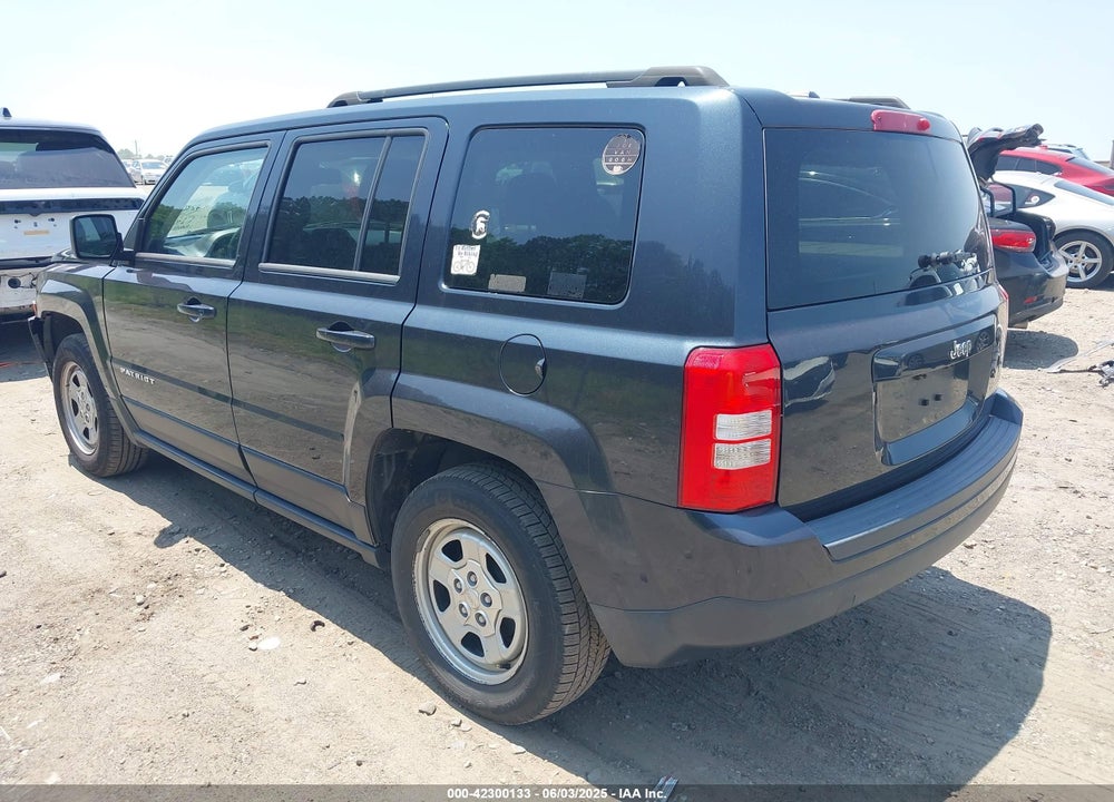 2015 JEEP PATRIOT SPORT VIN: 1C4NJPBB0FD341538