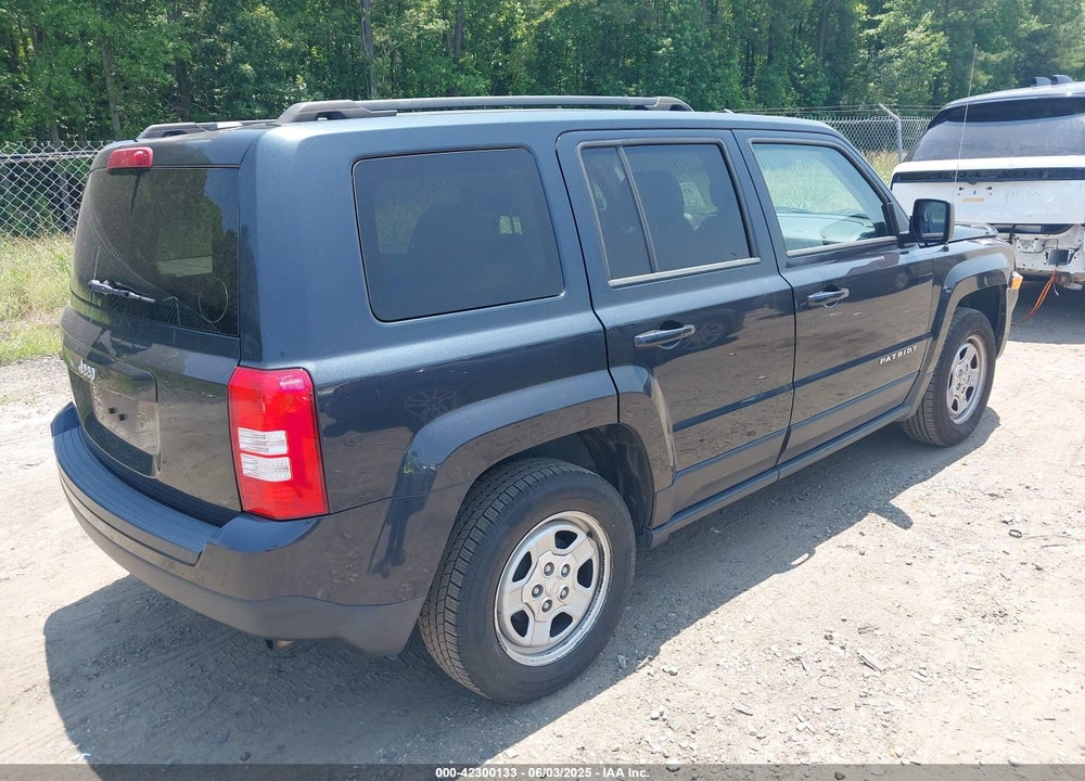 2015 JEEP PATRIOT SPORT VIN: 1C4NJPBB0FD341538