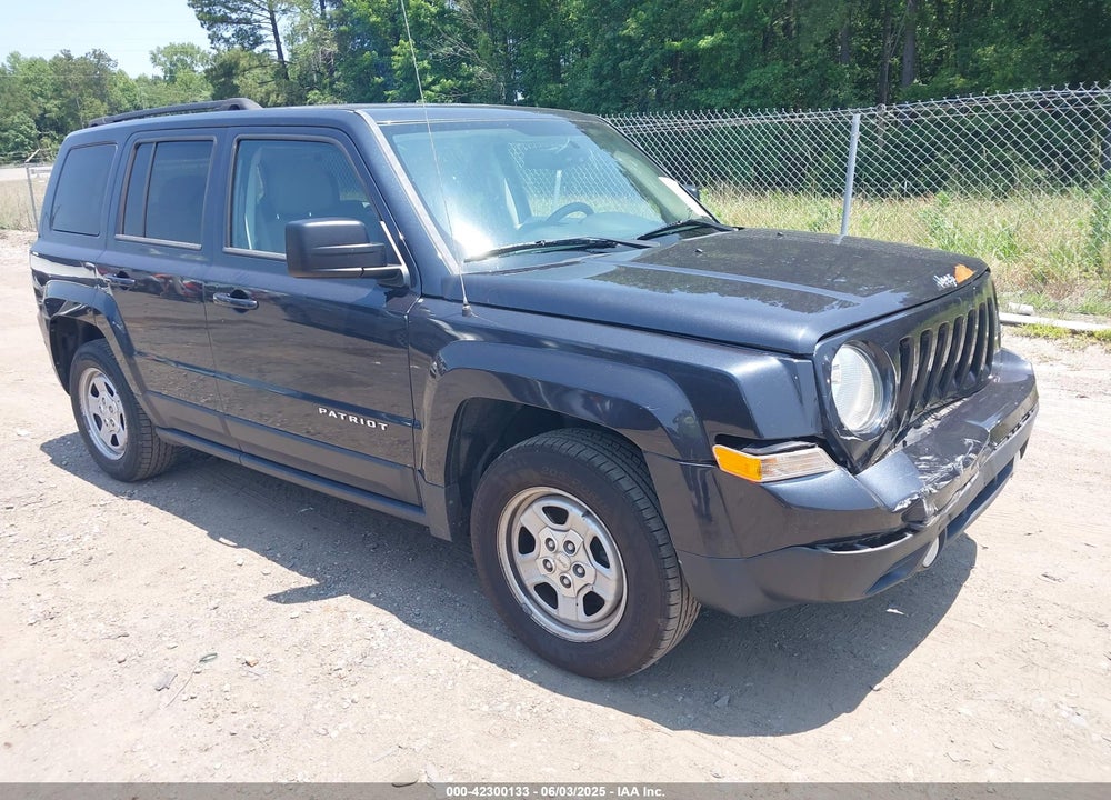 2015 JEEP PATRIOT SPORT VIN: 1C4NJPBB0FD341538