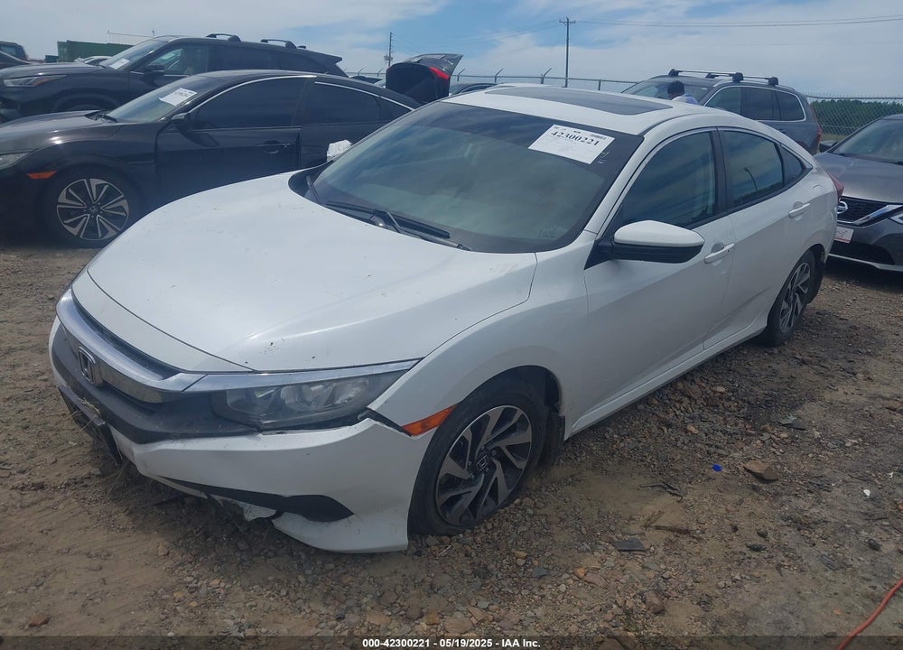 2018 HONDA CIVIC EX VIN: 19XFC2F77JE039114