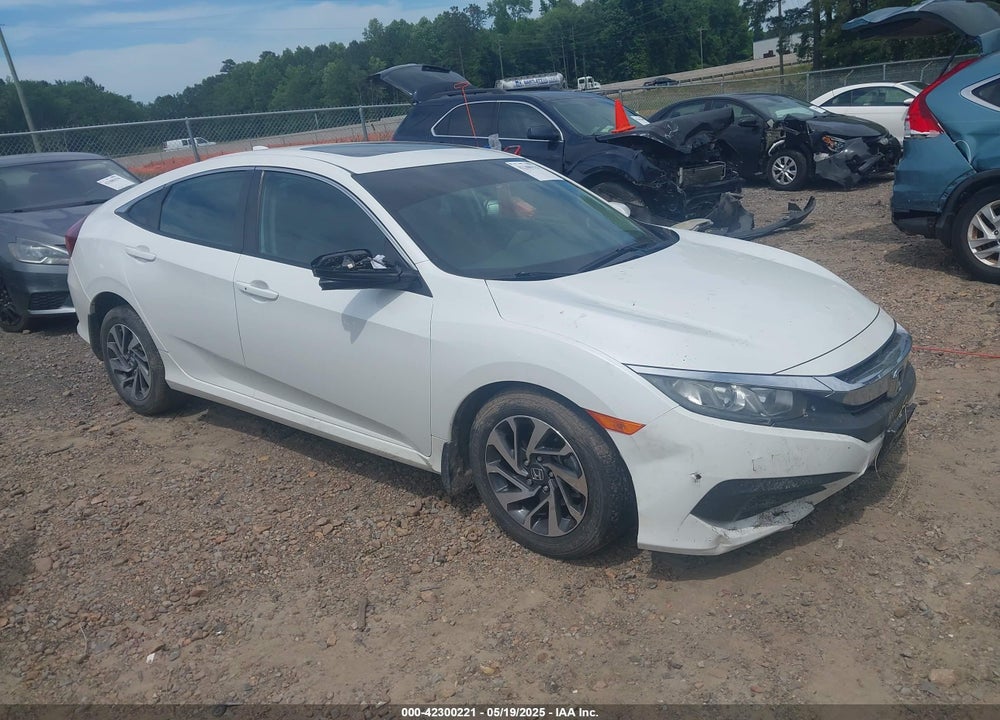 2018 HONDA CIVIC EX VIN: 19XFC2F77JE039114