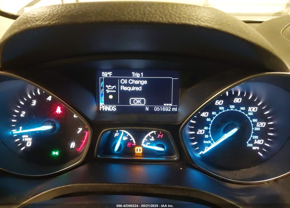 2016 FORD ESCAPE VIN: 1FMCU9J99GUA61848