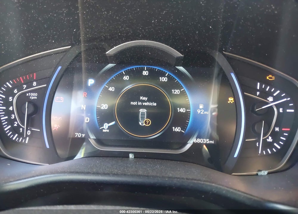 2019 HYUNDAI SANTA FE VIN: 5NMS53AD8KH051231