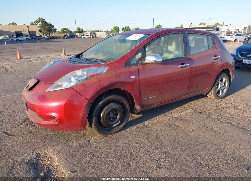 2012 NISSAN LEAF VIN: JN1AZ0CP3CT026746