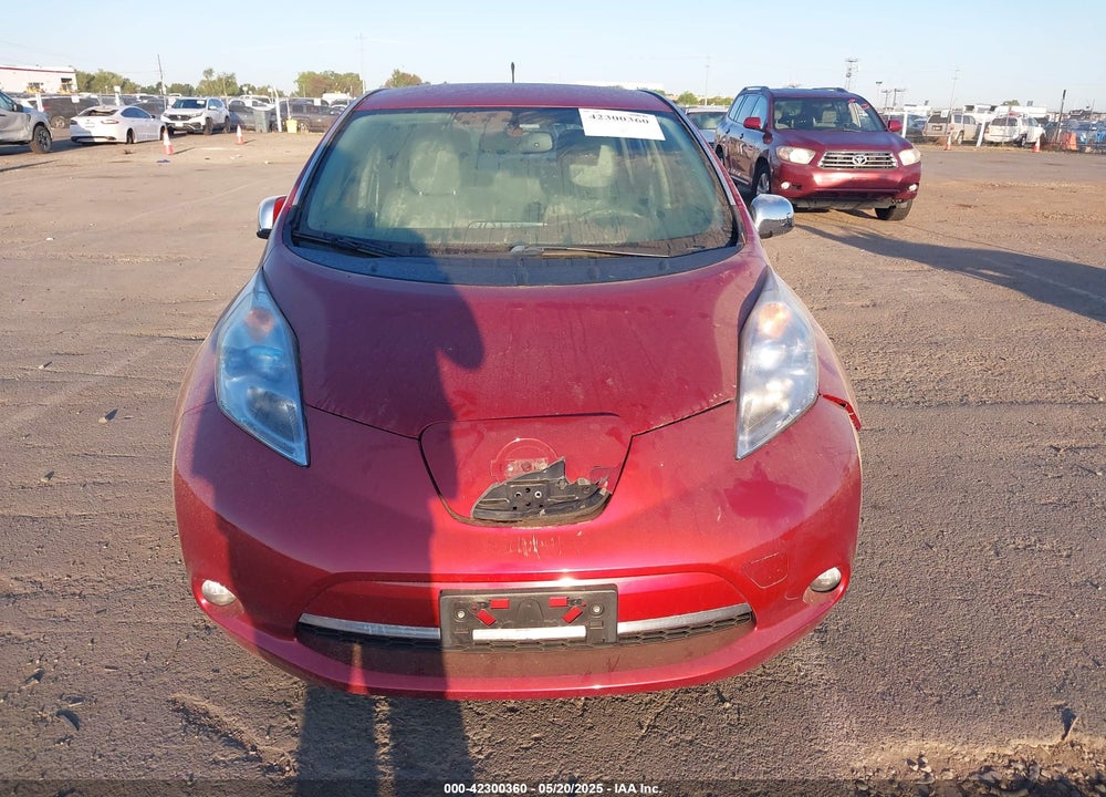 2012 NISSAN LEAF VIN: JN1AZ0CP3CT026746