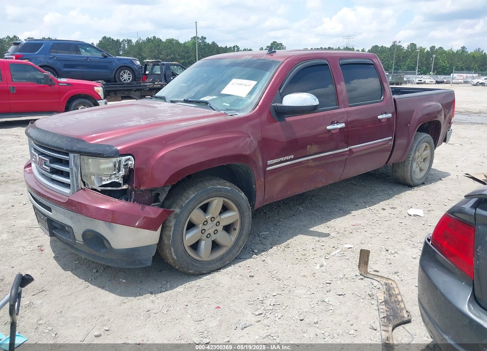 2013 GMC SIERRA 1500 VIN: 3GTP1VE04DG329819