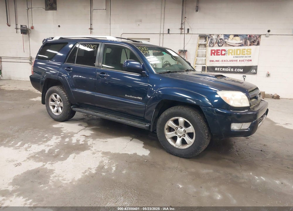 2005 TOYOTA 4RUNNER SR5 SPORT V6 VIN: JTEBU14R558041854