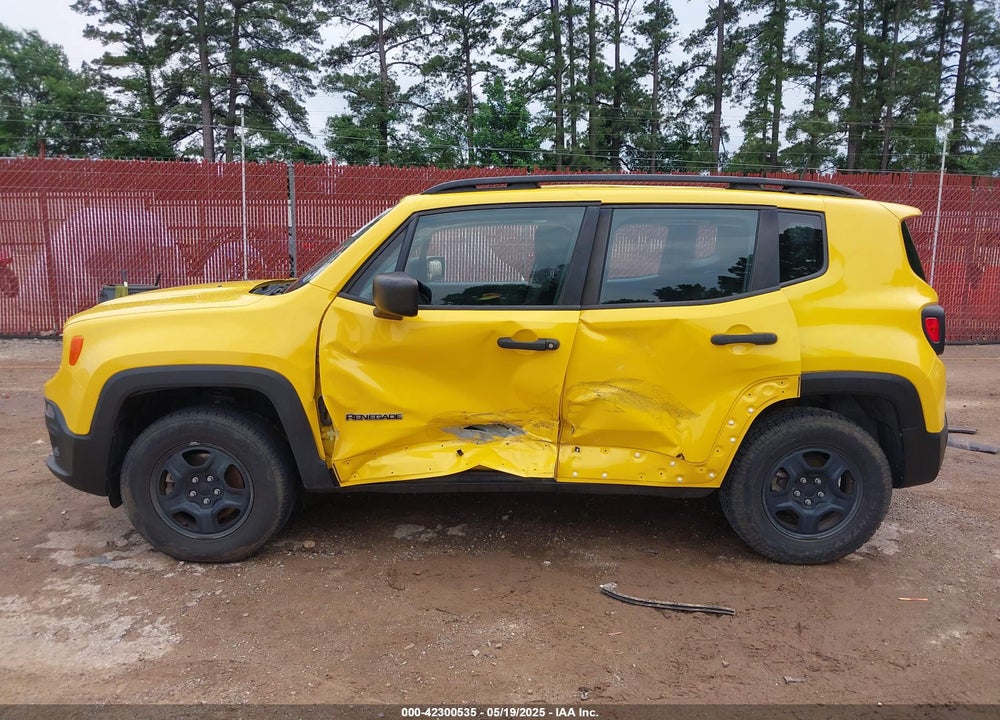 2018 JEEP RENEGADE SPORT 4X4 VIN: ZACCJBAB3JPJ55320
