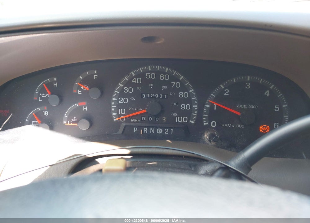 1998 FORD F-150 LARIAT/STANDARD/XL/XLT VIN: 1FTZX1762WNA68542
