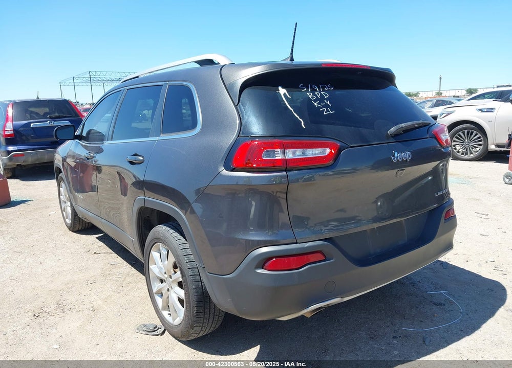 2016 JEEP CHEROKEE VIN: 1C4PJLDB3GW138194