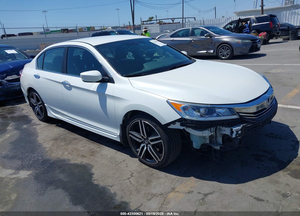 2017 HONDA ACCORD SPORT VIN: 1HGCR2F57HA176102