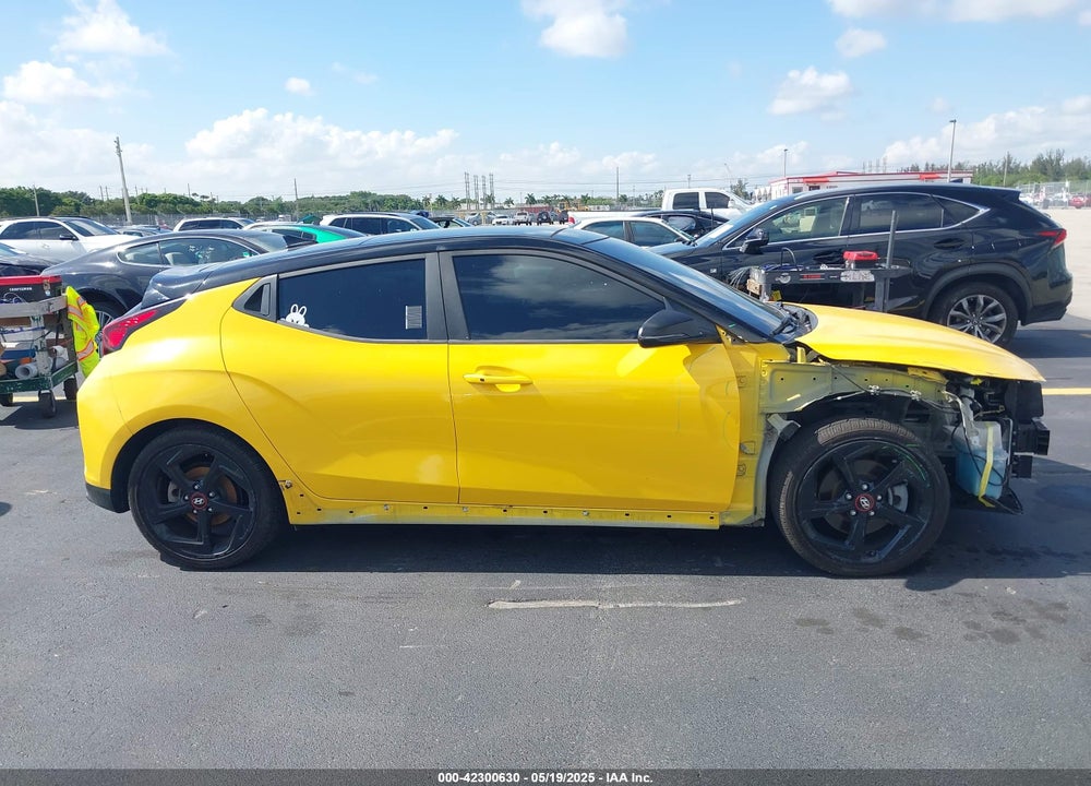 2019 HYUNDAI VELOSTER TURBO VIN: KMHTH6AB8KU005978