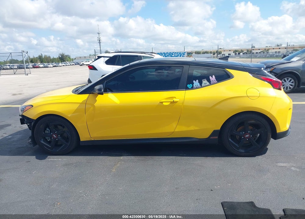 2019 HYUNDAI VELOSTER TURBO VIN: KMHTH6AB8KU005978