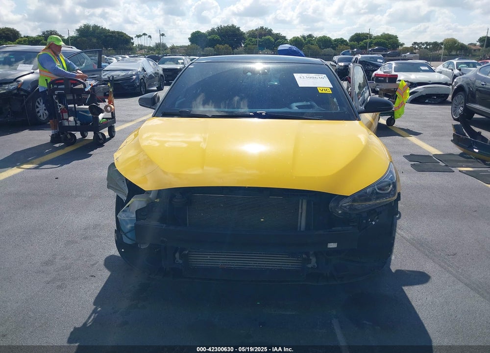 2019 HYUNDAI VELOSTER TURBO VIN: KMHTH6AB8KU005978