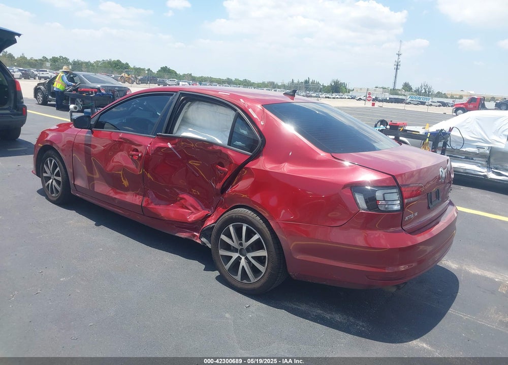 2016 VOLKSWAGEN JETTA VIN: 3VWD67AJ9GM318445