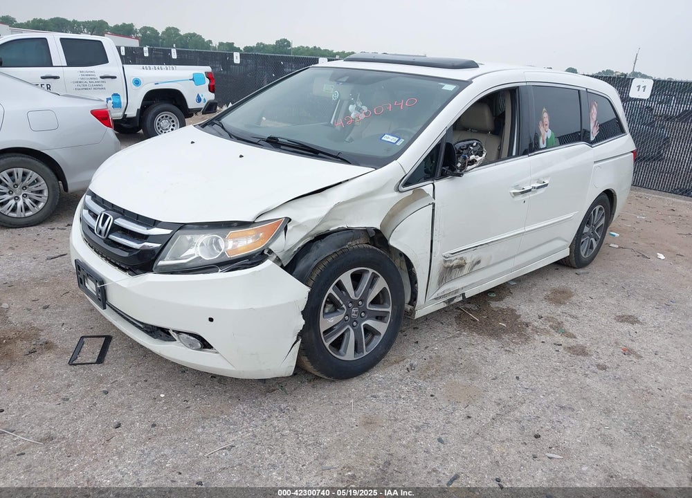 2014 HONDA ODYSSEY TOURING/TOURING ELITE VIN: 5FNRL5H98EB117932