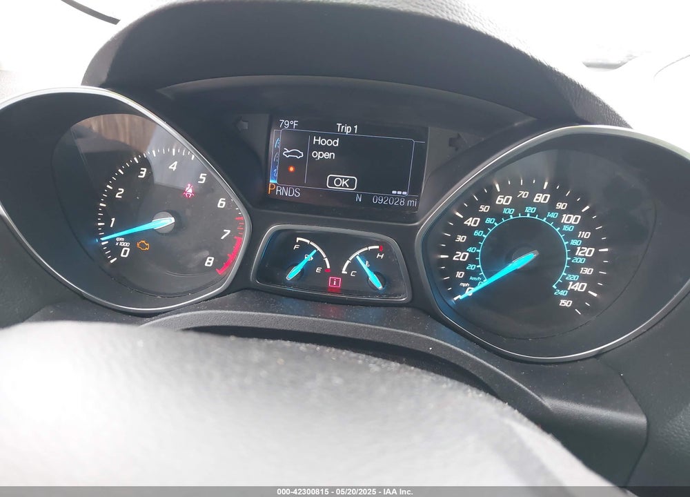 2013 FORD ESCAPE VIN: 1FMCU0GX2DUA20801