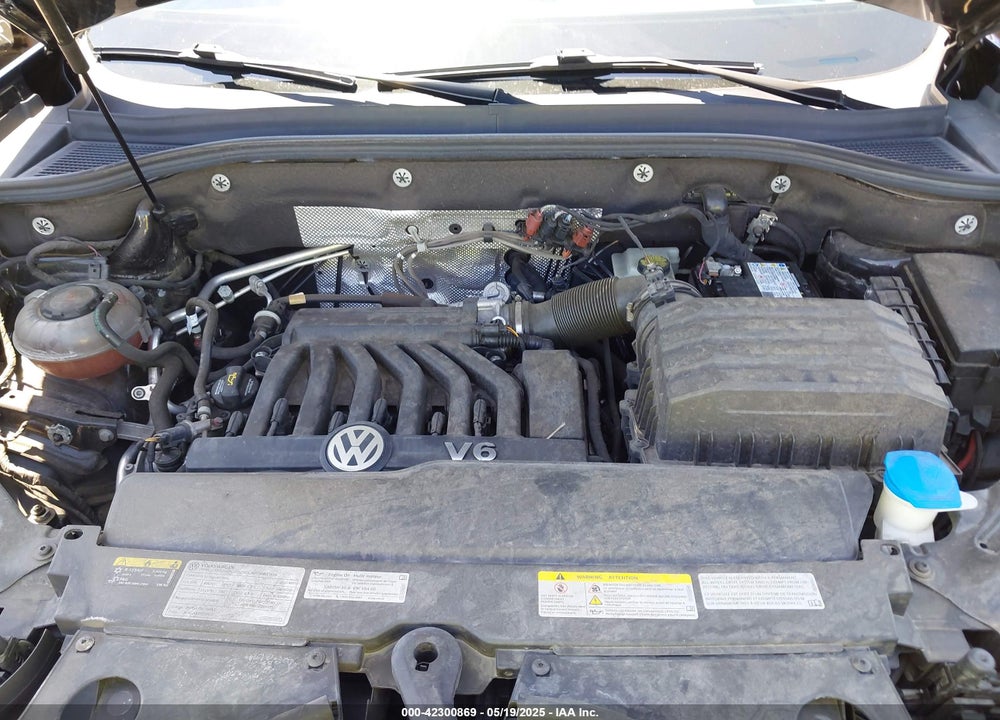 2021 VOLKSWAGEN ATLAS VIN: 1V2TR2CA9MC598336