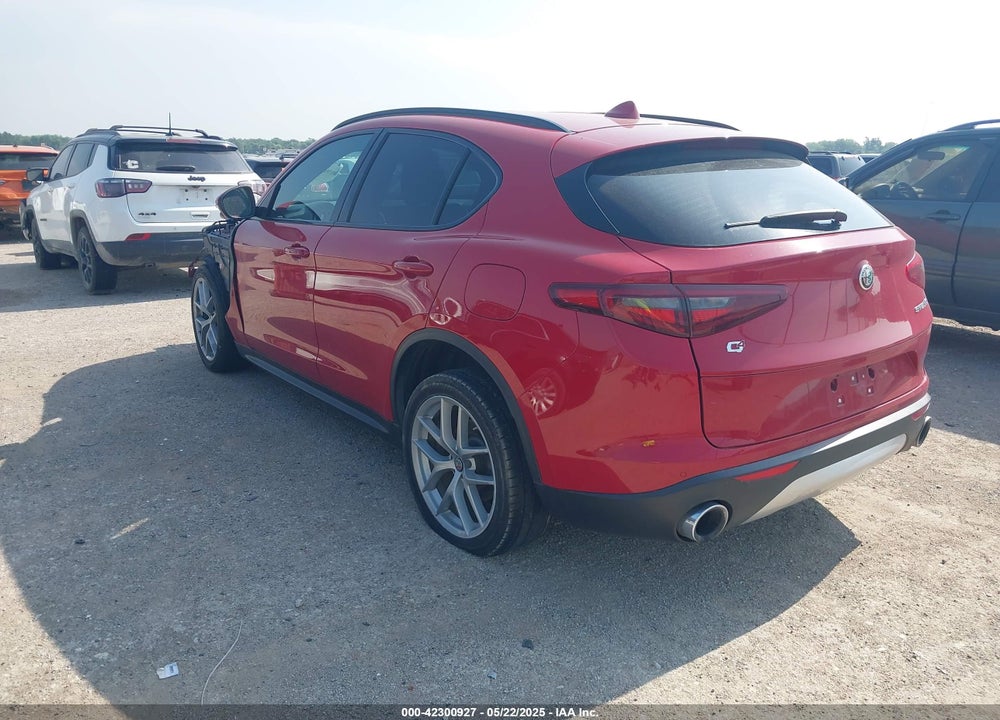 2018 ALFA ROMEO STELVIO TI SPORT AWD VIN: ZASFAKNN9J7B65021