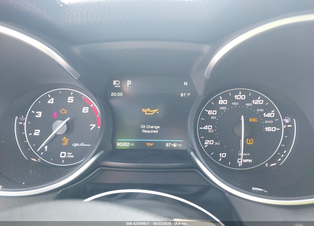 2018 ALFA ROMEO STELVIO TI SPORT AWD VIN: ZASFAKNN9J7B65021