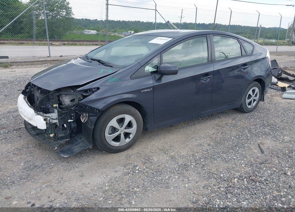 2012 TOYOTA PRIUS VIN: JTDKN3DU9C5386417
