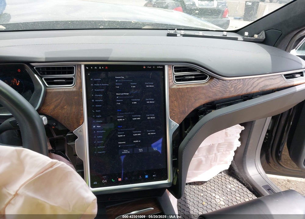 2017 TESLA MODEL X 100D/75D/90D VIN: 5YJXCAE2XHF048494