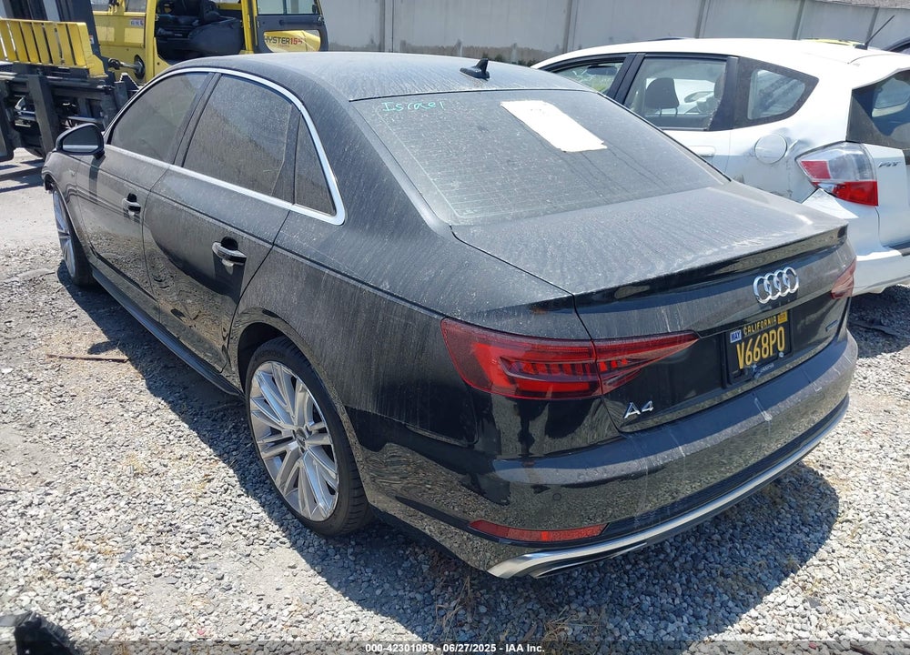 2019 AUDI A4 VIN: WAUENAF49KN013582