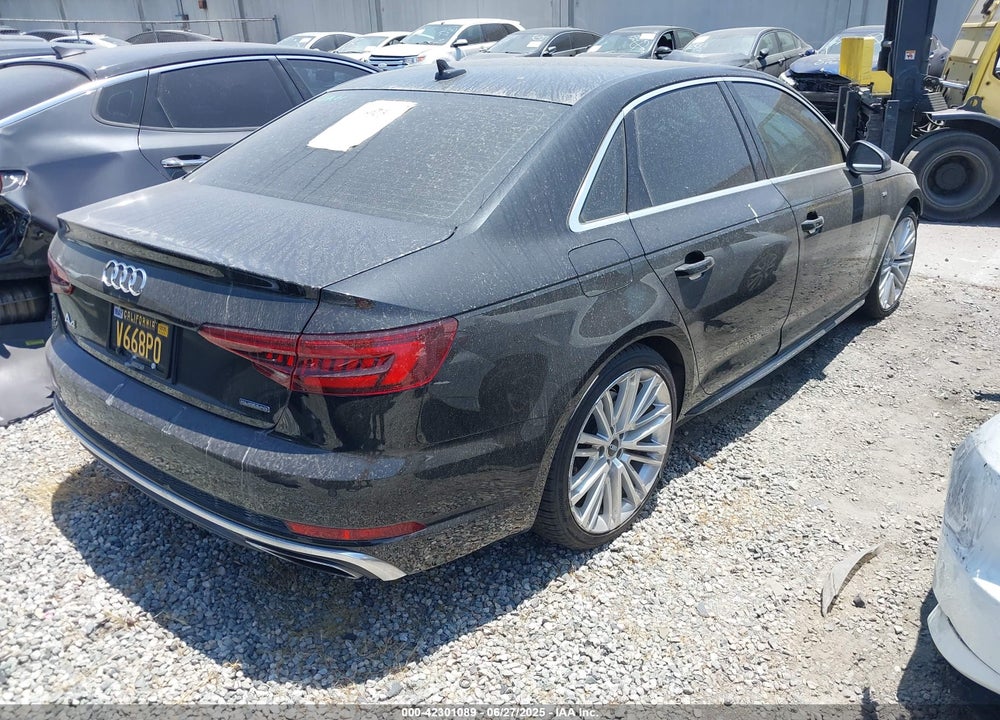 2019 AUDI A4 VIN: WAUENAF49KN013582