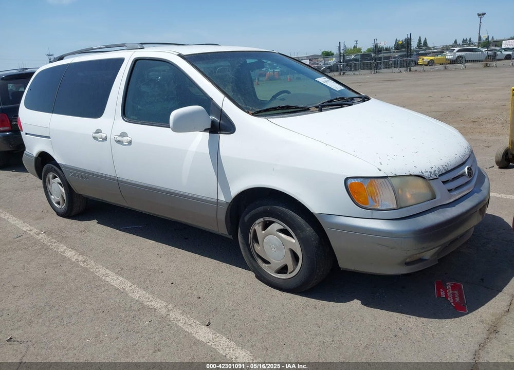 2001 TOYOTA SIENNA LE/XLE VIN: 4T3ZF13C31U393989