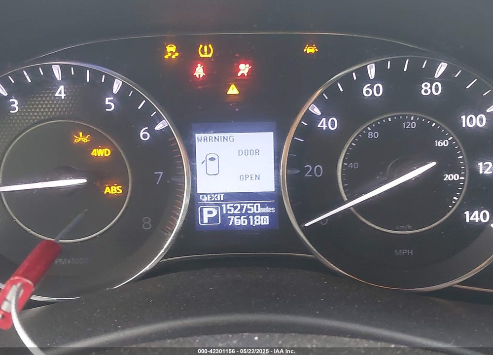 2017 NISSAN ARMADA VIN: JN8AY2NC9H9512752