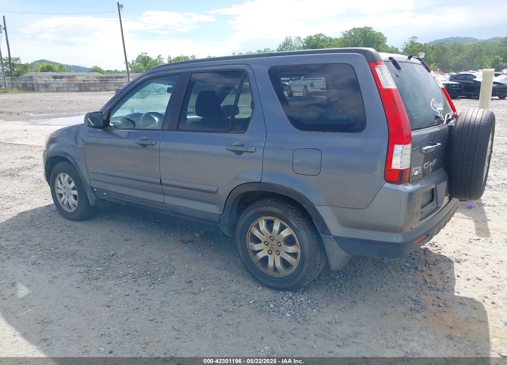 2005 HONDA CR-V SE VIN: SHSRD78925U304584