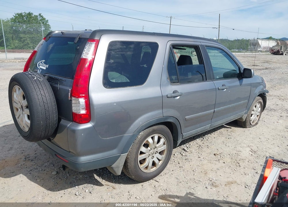 2005 HONDA CR-V SE VIN: SHSRD78925U304584