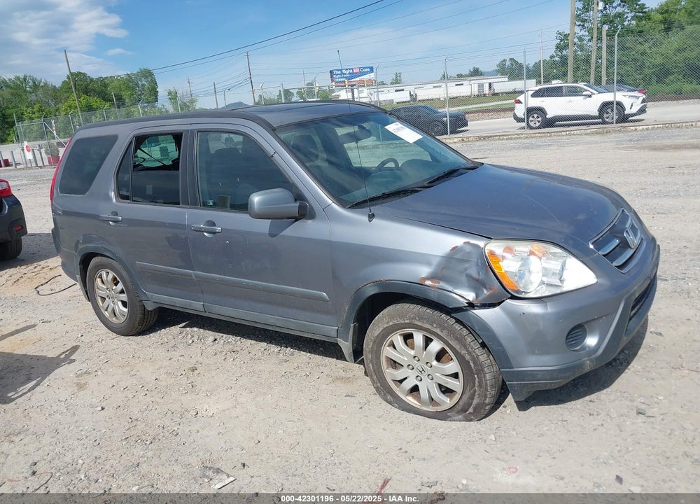 2005 HONDA CR-V SE VIN: SHSRD78925U304584