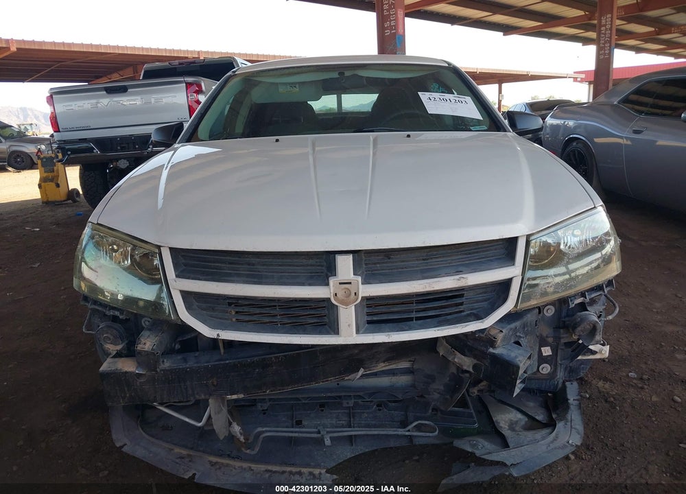 2008 DODGE AVENGER VIN: 1B3LC46J88N213693
