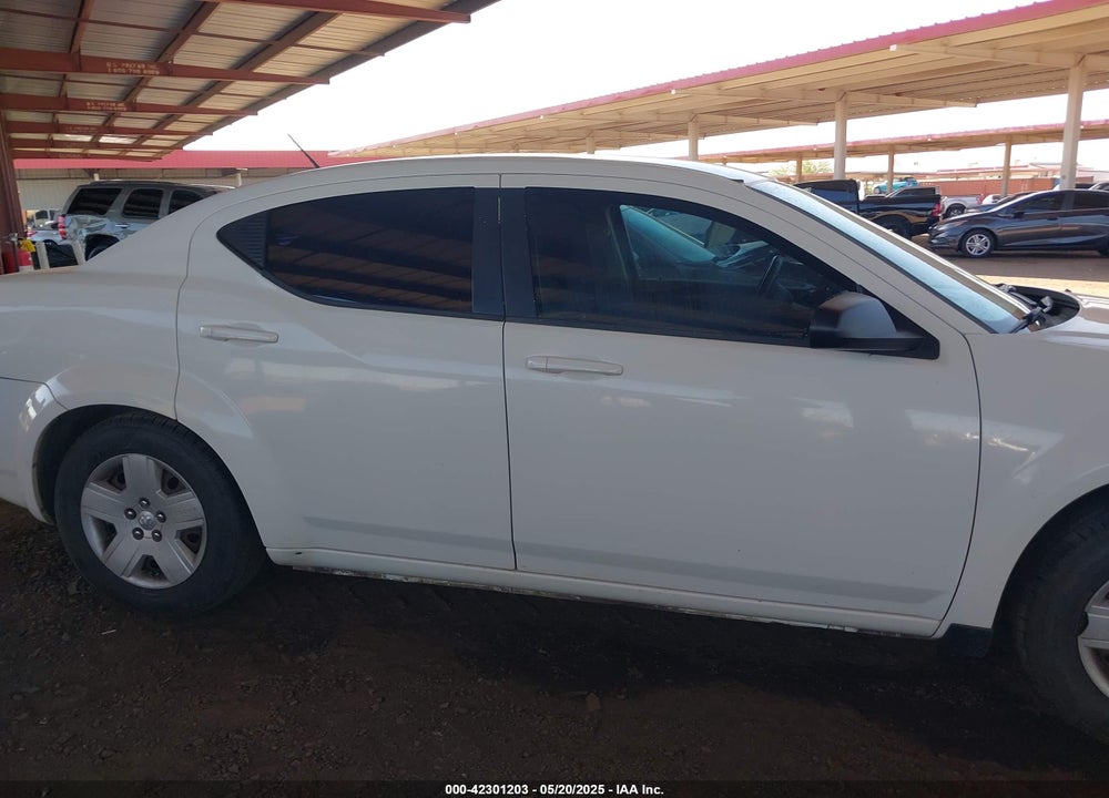 2008 DODGE AVENGER VIN: 1B3LC46J88N213693