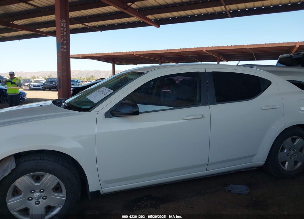 2008 DODGE AVENGER VIN: 1B3LC46J88N213693