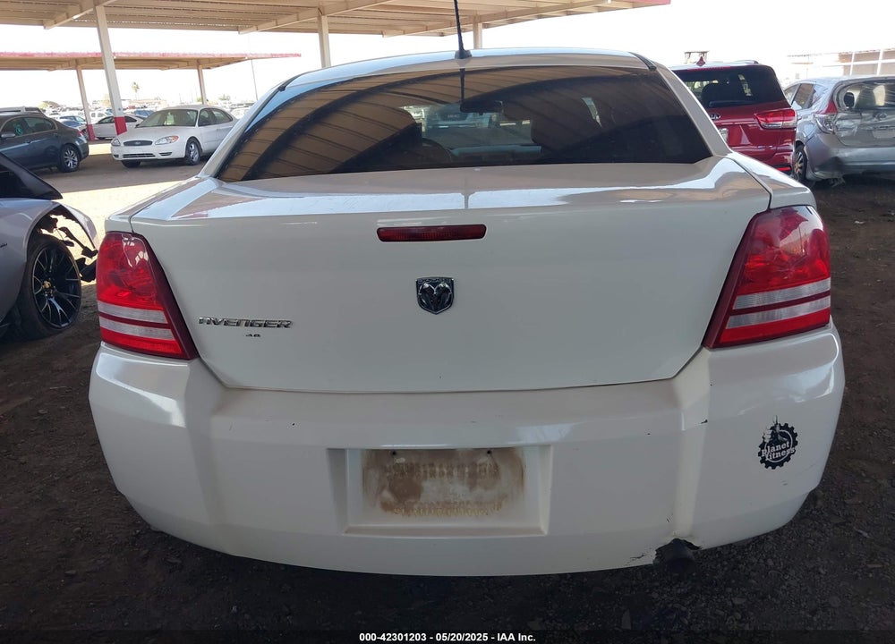 2008 DODGE AVENGER VIN: 1B3LC46J88N213693