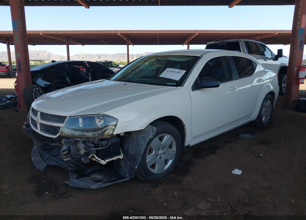 2008 DODGE AVENGER VIN: 1B3LC46J88N213693