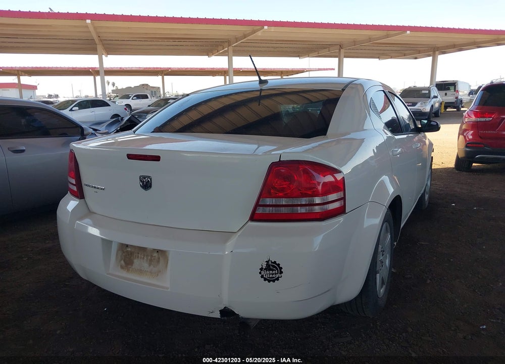 2008 DODGE AVENGER VIN: 1B3LC46J88N213693