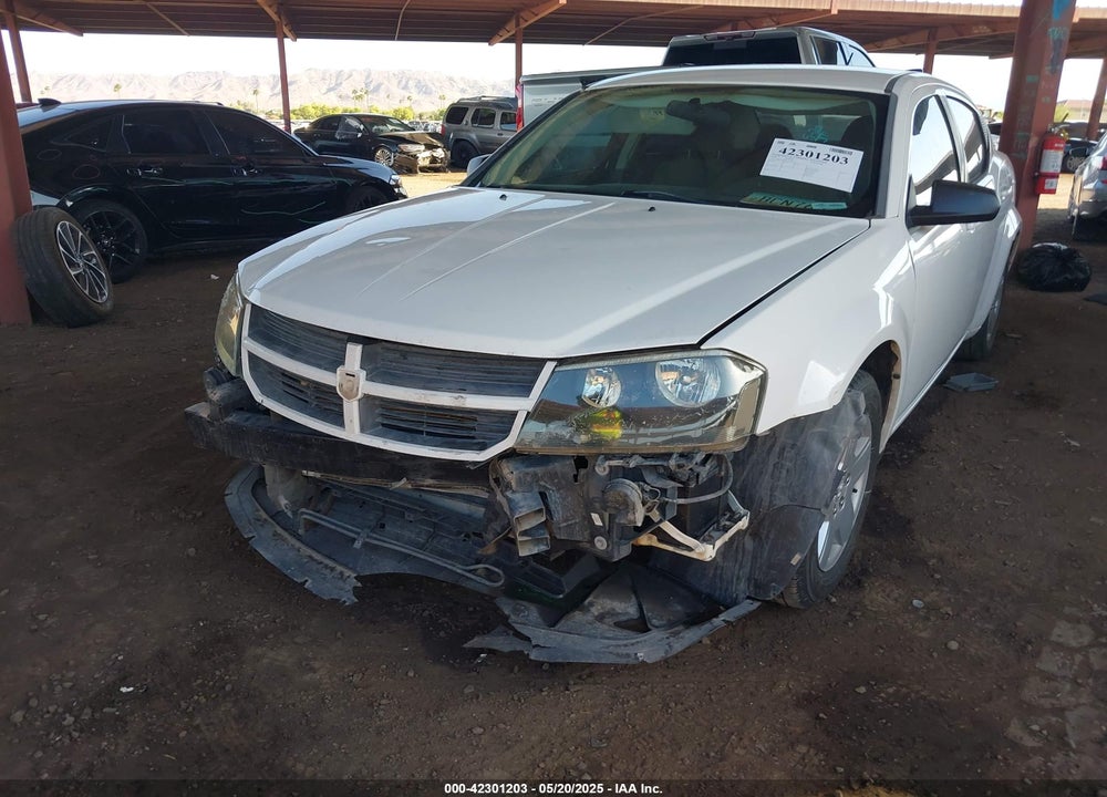 2008 DODGE AVENGER VIN: 1B3LC46J88N213693