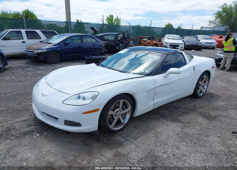 2008 CHEVROLET CORVETTE VIN: 1G1YY25W385127126