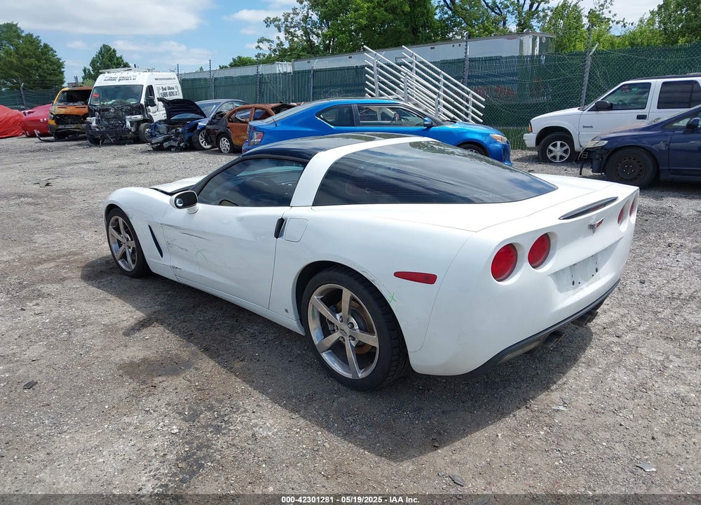 2008 CHEVROLET CORVETTE VIN: 1G1YY25W385127126