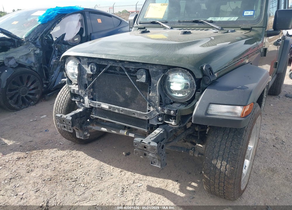 2021 JEEP WRANGLER UNLIMITED VIN: 1C4HJXDN6MW669228