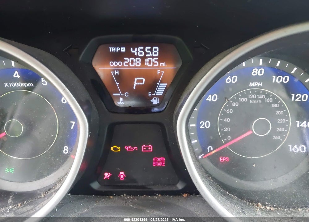 2013 HYUNDAI ELANTRA GLS VIN: KMHDH4AE2DU638353