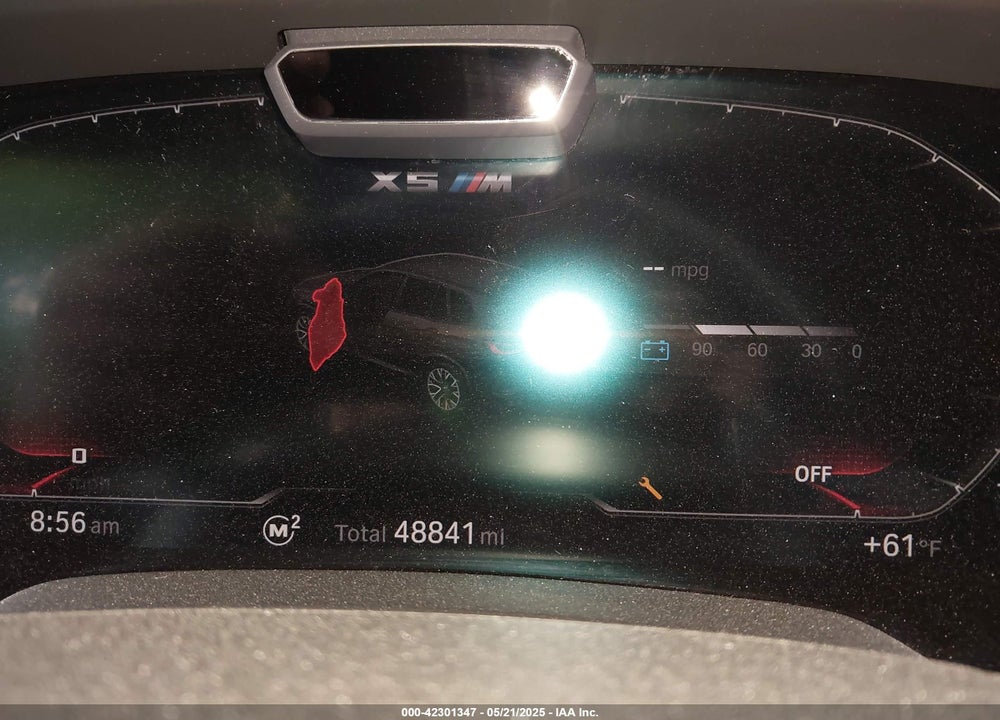 2021 BMW X5 M VIN: 5YMJU0C00M9G75234