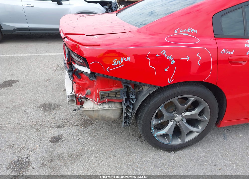 2016 DODGE CHARGER VIN: 2C3CDXHG7GH133814
