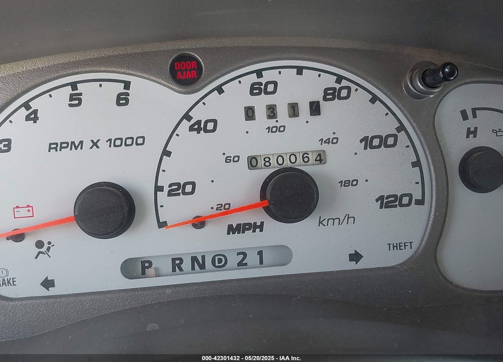 2003 FORD EXPLORER SPORT TRAC XLS/XLT VIN: 1FMZU67E93UC13618