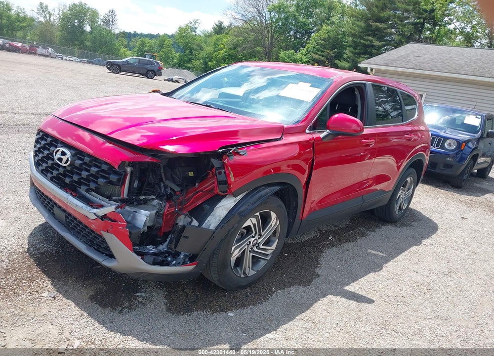 2021 HYUNDAI SANTA FE VIN: 5NMS14AJXMH336085